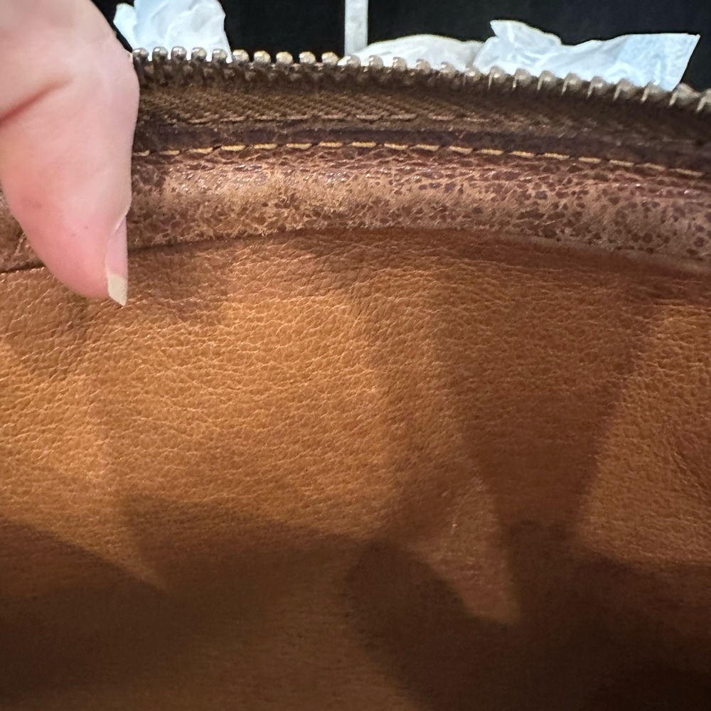 Louis Vuitton Brown Monogram Pouchette Sport  Clutch VINTAGE - Picture 14 of 16